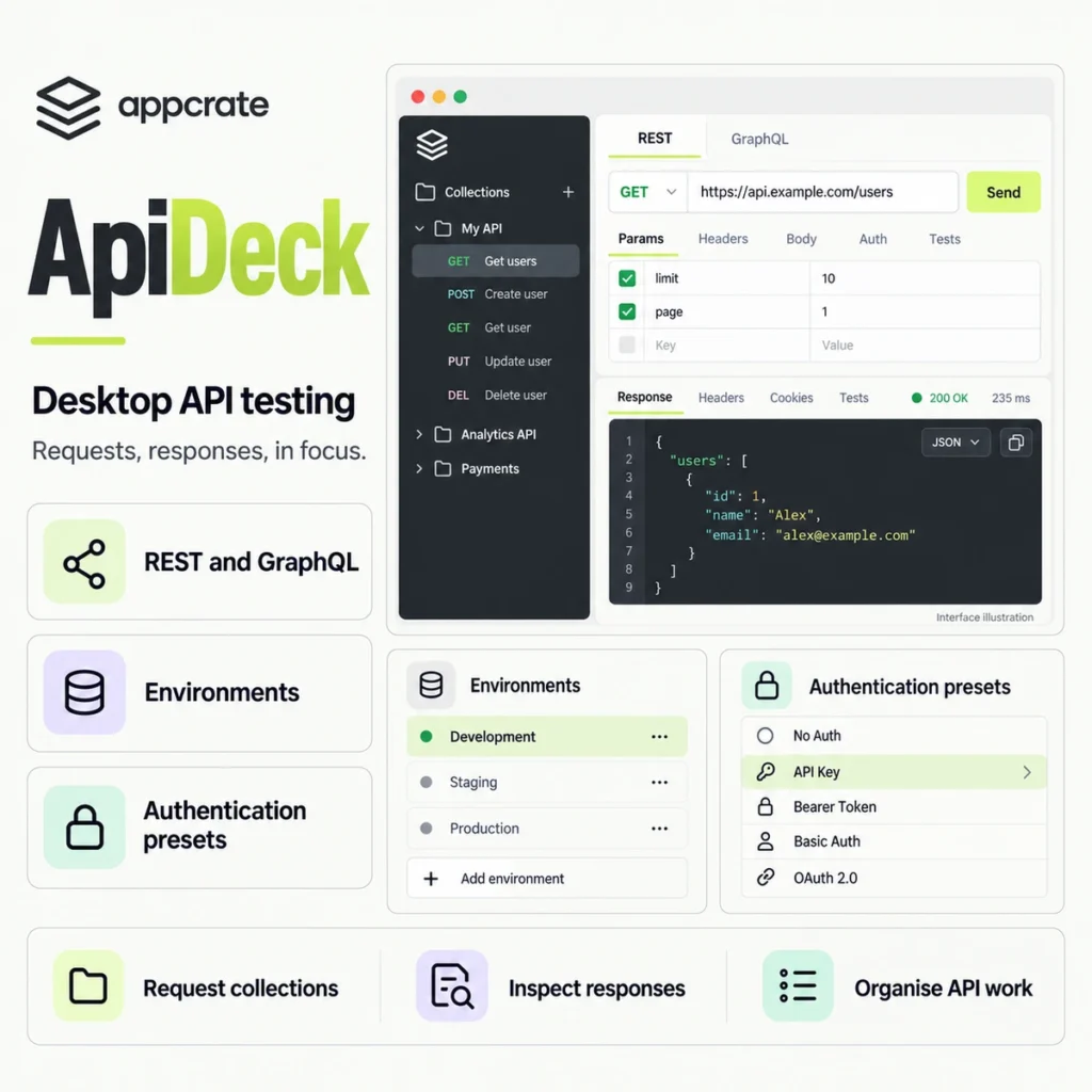 ApiDeck — Developer tools