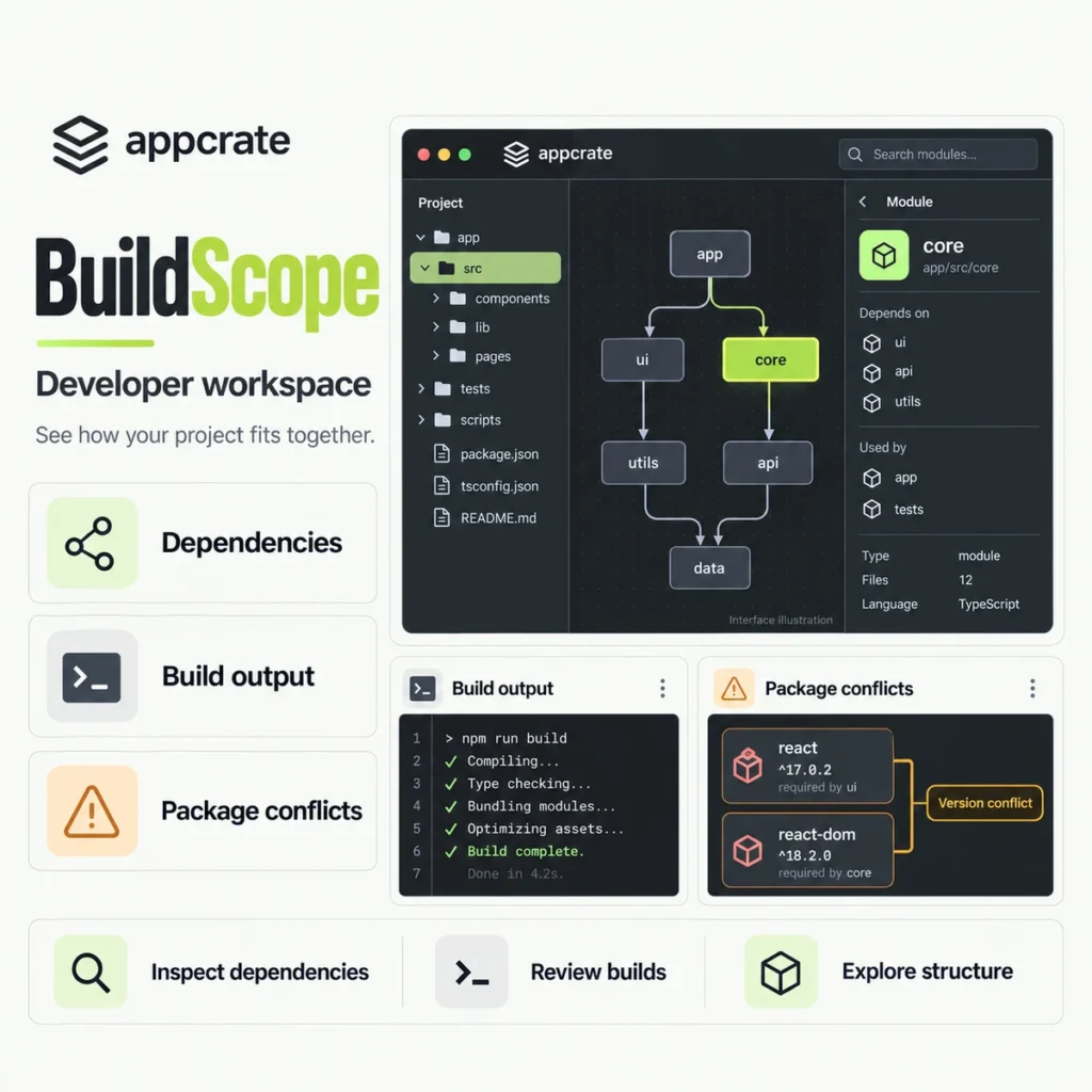 BuildScope — Developer tools